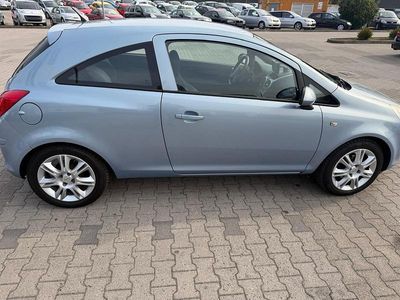 Gebraucht Opel Corsa S 60 PS (44 kW) 2009 Blau Kleinwagen