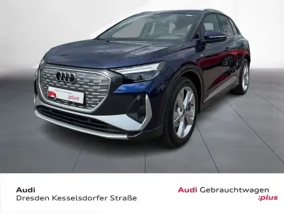 Gebraucht Audi Q4 e-tron Sport 210 kW (286 PS) 2025 Navarrablau metallic SUV