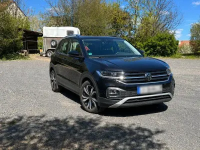 Gebraucht VW T-Cross Style 110 PS (80 kW) 2022 Schwarz SUV