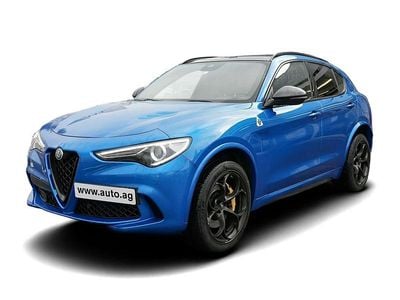 Gebraucht Alfa Romeo Stelvio Quadrifoglio 509 PS (374 kW) 2021 Blau SUV