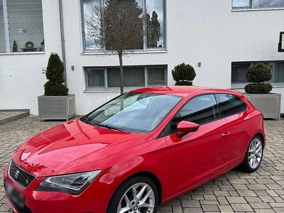 Usata Seat Leon SC FR 179 CV (131 kW) 2014 Rosso Utilitaria