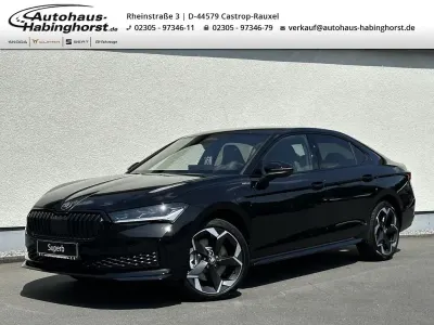 Neu Skoda Superb SportLine 204 PS (150 kW) 2026 Schwarz Limousine