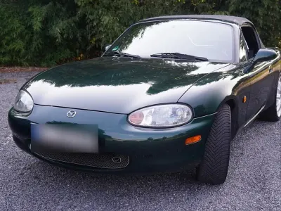 Gebraucht Mazda MX5 110 PS (80 kW) 1999 Grün Cabrio