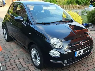 Gebraucht Fiat 500 Lounge 69 PS (50 kW) 2016 Schwarz Limousine