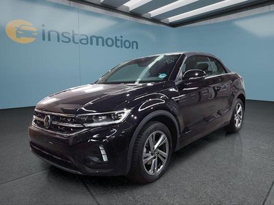 Gebraucht VW T-Roc Cabriolet 150 PS (110 kW) 2025 Schwarz Cabrio