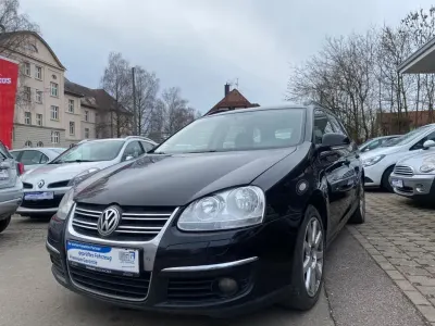 Gebraucht VW Golf VI Trendline 105 PS (77 kW) 2009 Schwarz Kleinwagen