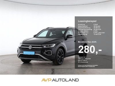 Gebraucht VW T-Roc Style 110 PS (80 kW) 2022 Deep black perleffekt SUV