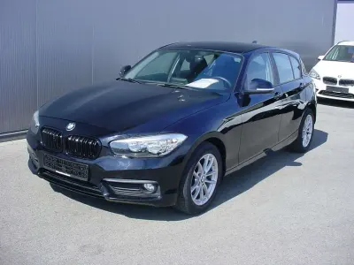 Używany BMW 118 Advantage 136 KM (100 kW) 2018 Czarny Hatchback