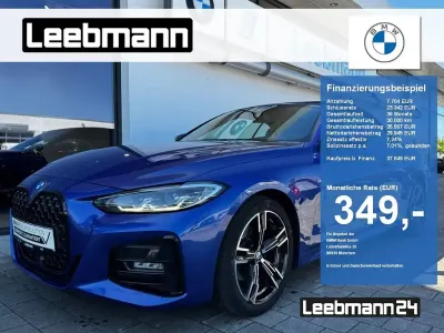 Gebraucht BMW 420 M Sport 184 PS (135 kW) 2022 M portimao blau (metallic) Cabrio