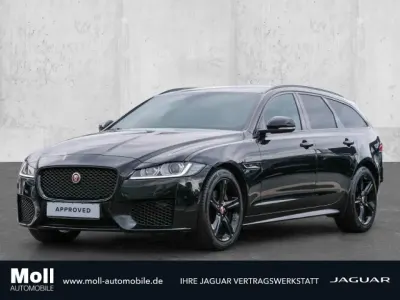 Gebraucht Jaguar XF Chequered Flag 181 PS (133 kW) 2020 Santorini black (metallic) Kombi