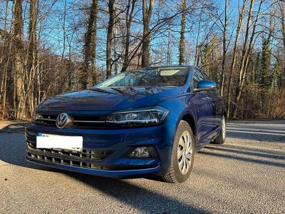 Gebraucht VW Polo Highline 116 PS (85 kW) 2018 Blau Kleinwagen