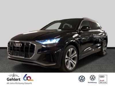 gebraucht Audi Q8 50 quattro S line Sportpaket Luftfederung AD AHK-el. klappb.