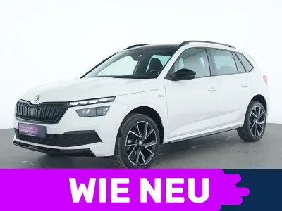 Gebraucht Skoda Kamiq Monte Carlo 110 PS (80 kW) 2023 Weiß SUV