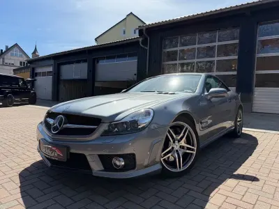 Gebraucht Mercedes SL63 AMG AMG 525 PS (386 kW) 2008 Palladiumsilber  metalliclack Cabrio