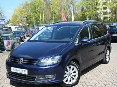 Gebraucht VW Sharan Highline 150 PS (110 kW) 2017 Blau Van / Kleinbus