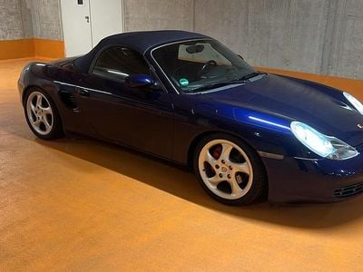 Usata Porsche Boxster S 250 CV (183 kW) 2001 Blu Cabrio