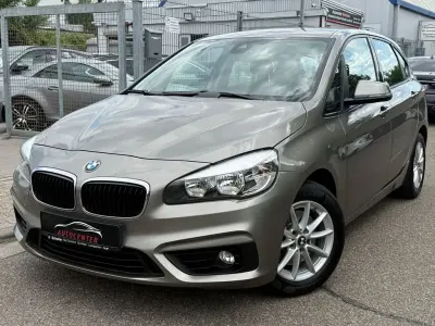 Gebraucht BMW 218 Active Tourer Advantage 136 PS (100 kW) 2015 Silber Van / Kleinbus