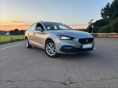 Brugt Seat Leon ST 150 HK (110 kW) 2022 Sølv Stationcar