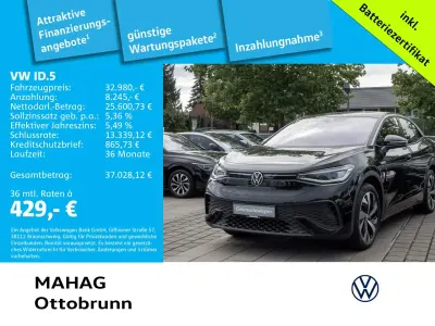 Gebraucht VW ID.5 Pro Performance 150 kW (204 PS) 2023 Schwarz SUV