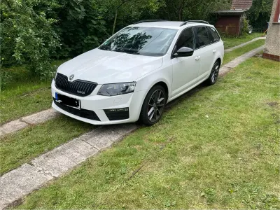 Gebraucht Skoda Octavia RS 220 PS (161 kW) 2014 Weiß Kombi