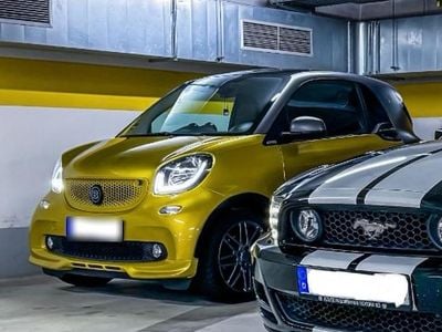 Second-hand Smart ForTwo Coupé Brabus 71 CP (52 kW) 2016 Galben Coupe