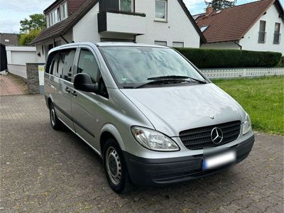 gebraucht Mercedes Vito 111 CDI Lang 7 Sitze Aut. Klima Navi AHK STH