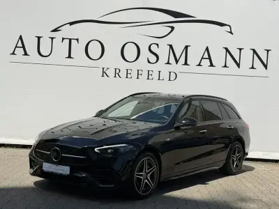 Gebraucht Mercedes C300e AMG line 197 PS (144 kW) 2025 Obsidianschwarz  metalliclack Kombi