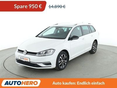 Weiß Gebraucht 2020 VW Golf VII IQ Drive Kombi | 13.520 € (Fairer Preis)