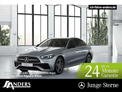 Gebraucht Mercedes C180 AMG 170 PS (125 kW) 2023 Hightech silber Limousine