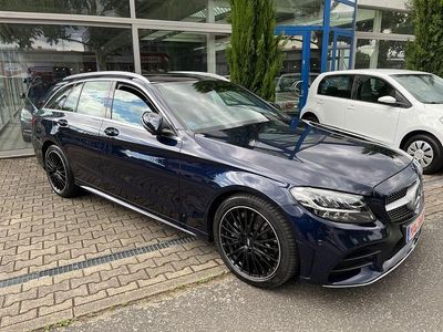 Gebraucht Mercedes C300 245 PS (180 kW) 2020 Cavansitblau  metalliclack (metallic) Kombi