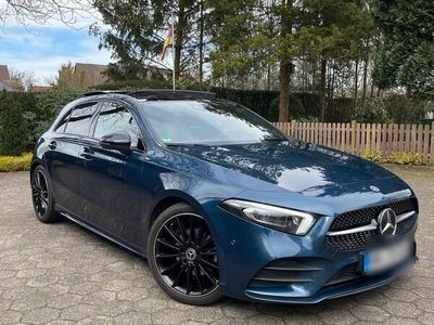 gebraucht Mercedes A200 AMG-Line, Pano-Dach, denimblau Mettalic