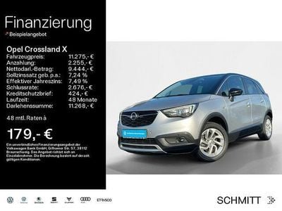 Gebraucht Opel Crossland X Innovation 110 PS (80 kW) 2018 Silber SUV