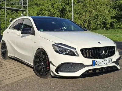 Gebraucht Mercedes A250 AMG 218 PS (160 kW) 2015 Weiß Limousine