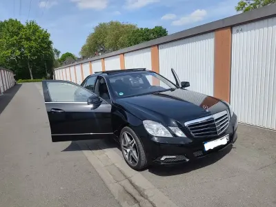 Brugt Mercedes E500 Avantgarde 387 HK (284 kW) 2010 Sort Sedan