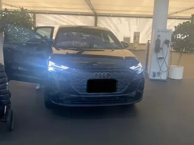 Gebraucht Audi Q4 Sportback e-tron S-Line 219 kW (299 PS) 2023 Schwarz SUV