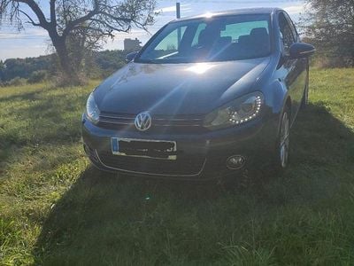 Usata VW Golf VI 160 CV (117 kW) 2011 Blu Utilitaria