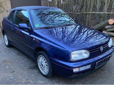 Blau Gebraucht 1994 VW Golf Cabriolet Cabrio | 4.900 €