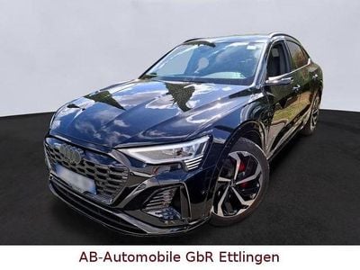 Mythosschwarz (metallic) Gebraucht 2024 Audi Q8 Sportback e-tron S-Line SUV | 61.900 € (Guter Preis)