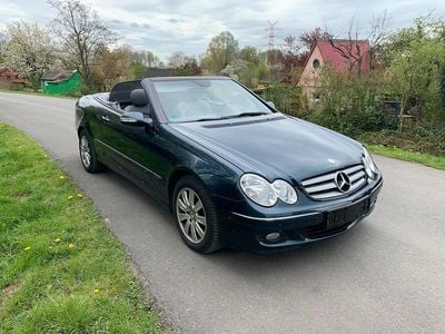 Usata Mercedes CLK200 184 CV (135 kW) 2006 Blu Cabrio