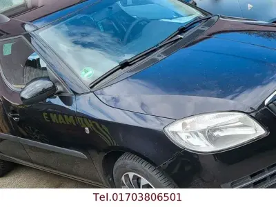 Gebraucht Skoda Roomster Style 69 PS (50 kW) 2009 Schwarz Van / Kleinbus