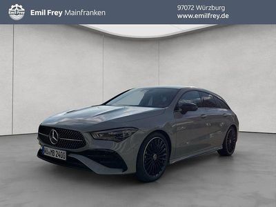 Grau Gebraucht 2025 Mercedes CLA200 Shooting Brake AMG line Kombi | 41.500 € (Teuer)