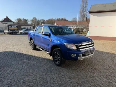 Second-hand Ford Ranger Limited 200 CP (147 kW) 2014 Albastru Pickup