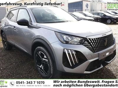 Neu Peugeot 2008 Allure 145 PS (106 kW) 2025 Artense silber metallic SUV