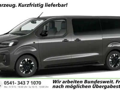 Nowe Opel Zafira Life S 179 KM (131 kW) 2026 Szary Minivan