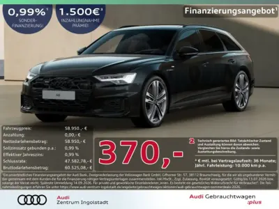 Gebraucht Audi A6 Design 367 PS (269 kW) 2025 Mythosschwarz metallic Kombi