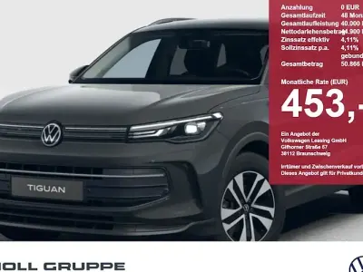 Neu VW Tiguan 150 PS (110 kW) 2026 Grau SUV