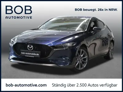 Neu Mazda 3 Exclusive-Line 140 PS (102 kW) 2026 Deep crystal blue Limousine