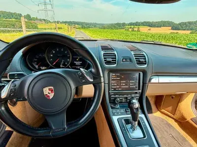 Gebraucht Porsche Boxster 265 PS (194 kW) 2014 Braun Cabrio