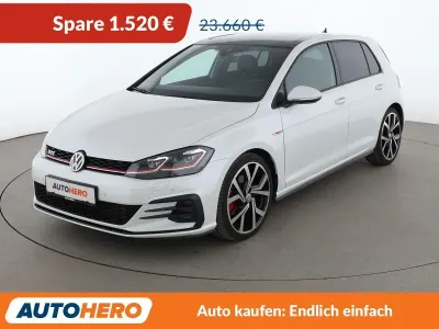 Gebraucht VW Golf VII GTI 230 PS (169 kW) 2018 Weiß Limousine