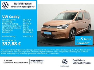 Gebraucht VW Caddy Style 122 PS (89 kW) 2024 Copper bronze metallic Van / Kleinbus